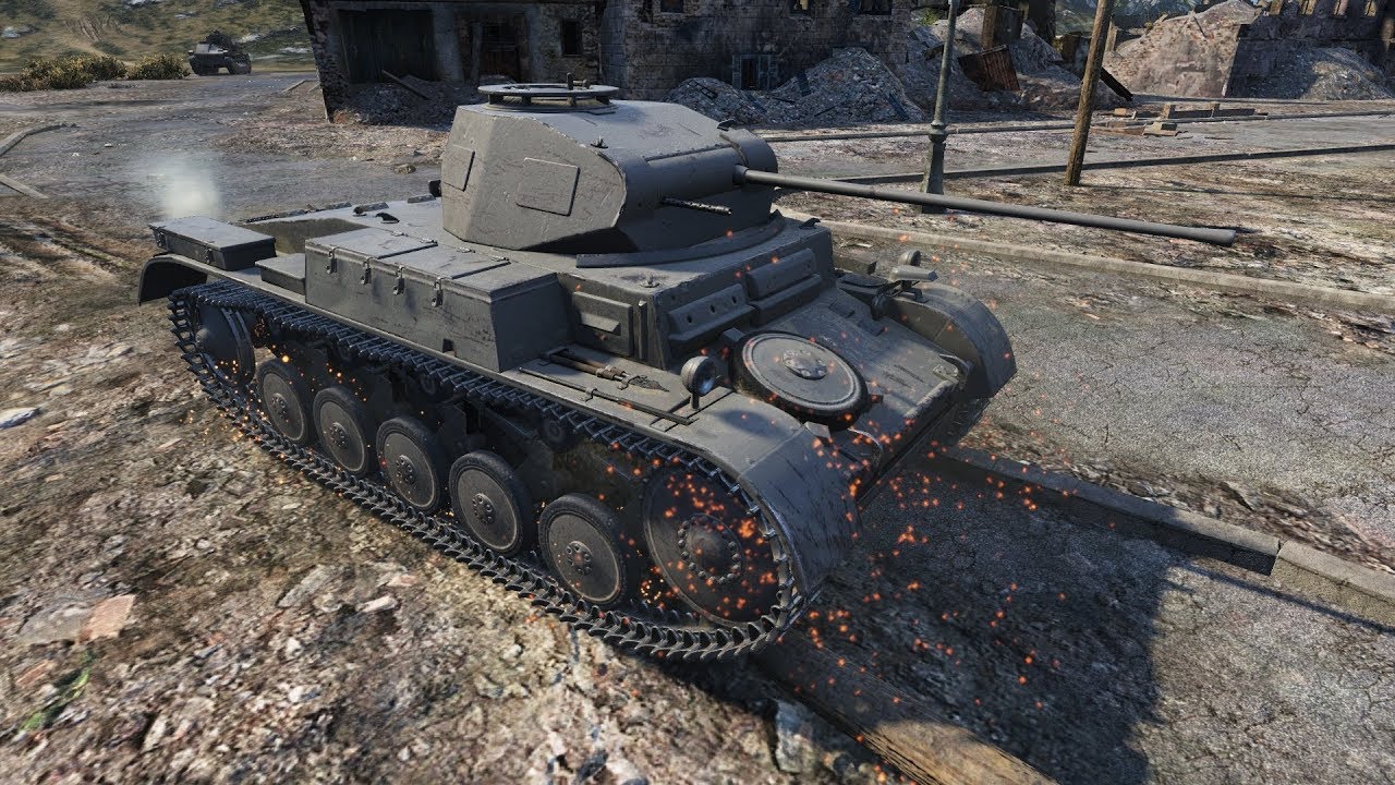 World of Tanks Pz.Kpfw. II 13 frags !!! - Mittengard