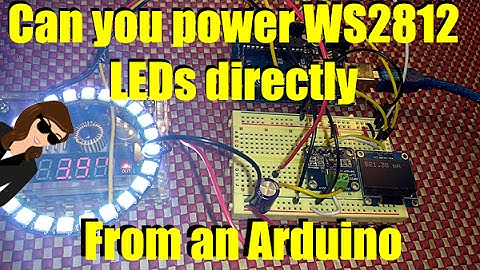 How to power Wb2812B LEDs