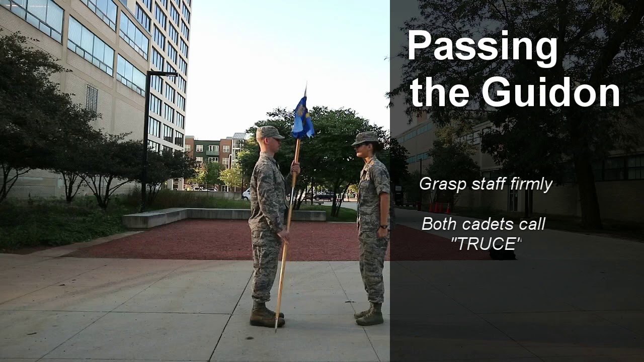 Guidon Procedures AFROTC Det 195