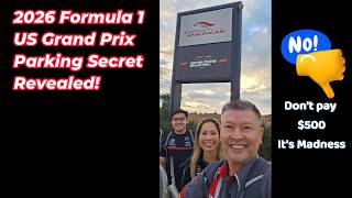 Best Parking Secret for 2026 F1 US Grand Prix at Austin