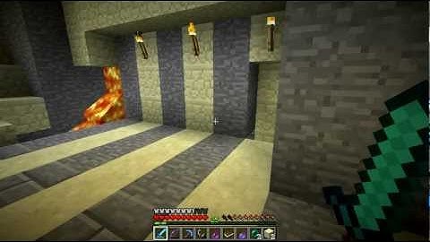 Minecraft MCPVP server: hiding your tracking diamond the fancy way