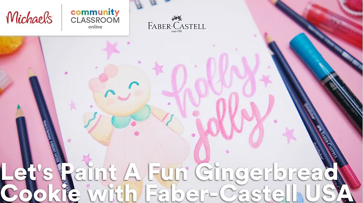 Online Class: Let's Paint A Fun Gingerbread Cookie...