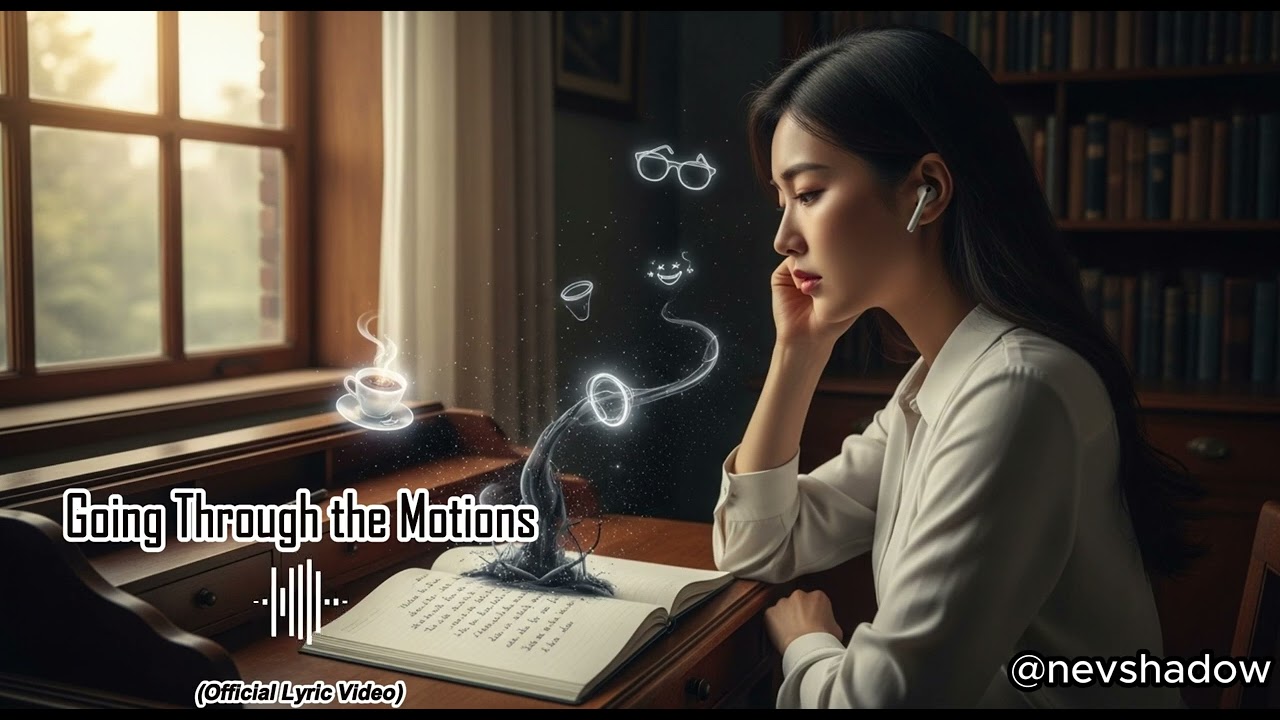 Going Through the Motions 😔❤️‍🩹🥀ll NEV Shadow ll Official Lyric Video