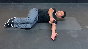 Side Lying Bow & Arrow Drill - Thoracic Spine Mobility