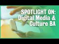 Spotlight on the digital media  culture ba  kings college london