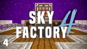 SkyFactory 4 Ep. 4 Simple Storage Network + Nether