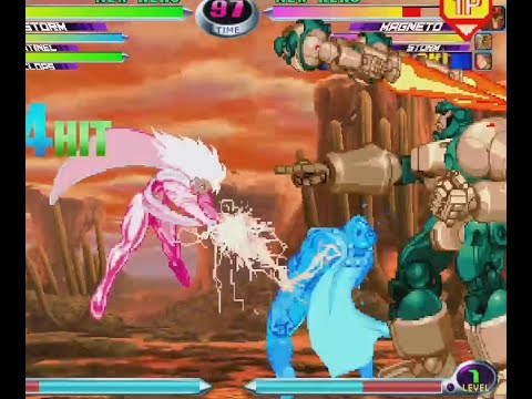 MvC2: Illezt - "How do I play this game" then does Storm/Sent 100% Sequence