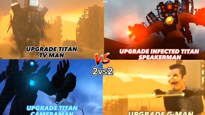 Fake G-MAN #vs G-MAN 2.0 #1v1 #edits #skibiditoilet #foryou