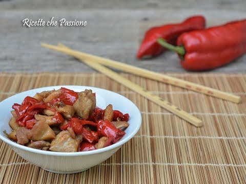 Pollo all'orientale - Ricetta veloce con sovracosce di pollo - Ricette che Passione