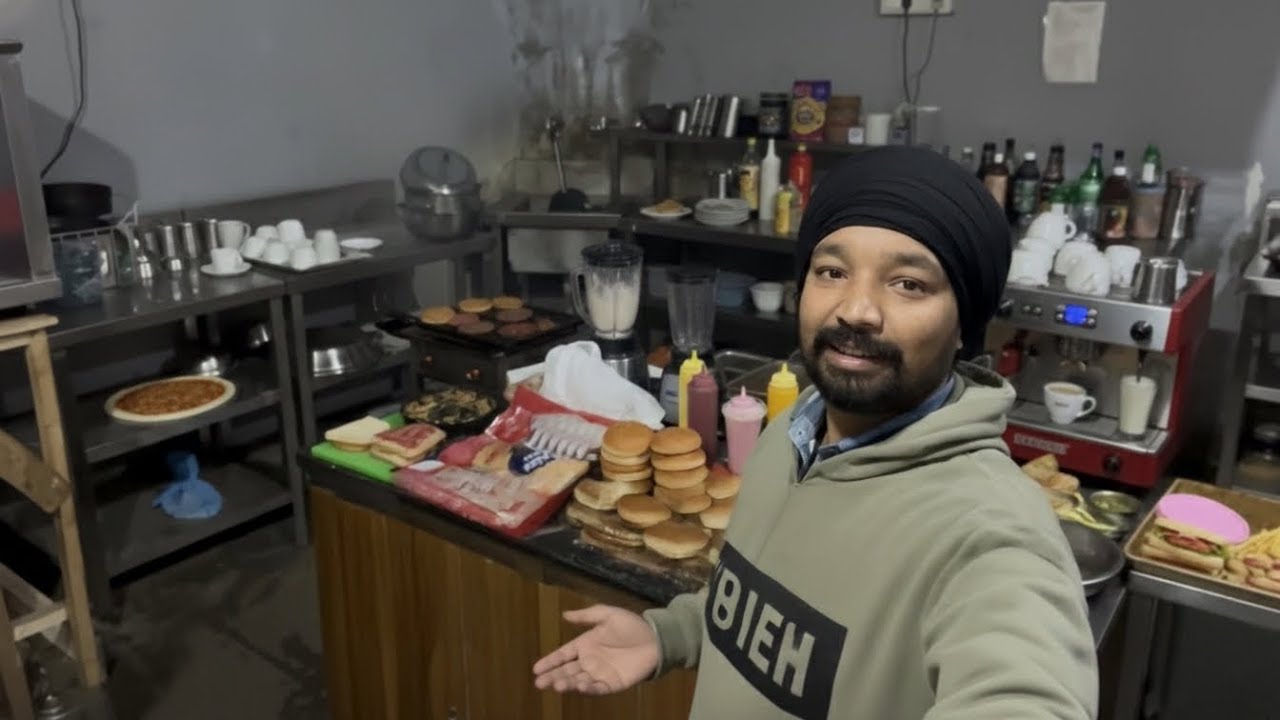 Making Hyper burgers & pizza shakes & sandwiches 🥪 (AKASHVLOG_WOLDWIDE)
