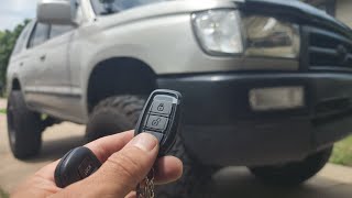 **1997 4runner: Detailed DIY Compustar keyless/remote start install and demo**