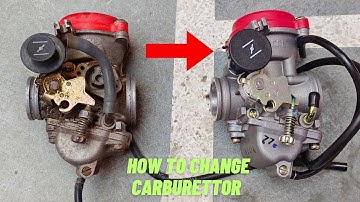 How to Change Carburettor any Motorcycle | Apache RTR 160/180