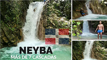 Los Guineos, Neyba - Más de 7 cascadas en la prov Bahoruco RD