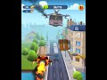 Talking Tom Gold Run Magma Ben Knocked Out Raccoon Boss Funny Fight Android Gameplay #Shorts