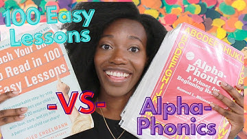 Honest Homeschool reading curriculum review || Alpha phonics VS 100 Easy Lessons