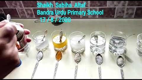 Standard Fourth  - E.V.S 1 4 - Peene Ka Paani