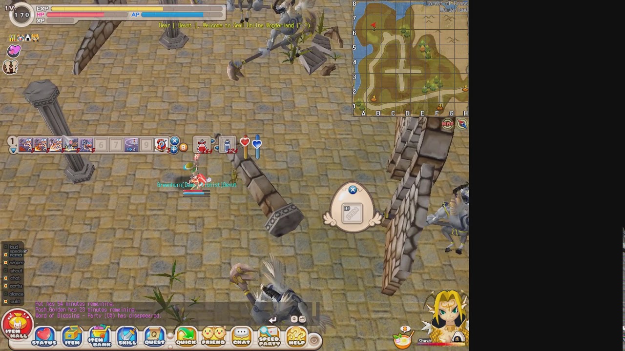 Cheat Seal Wonderland lari tuyul - YouTube