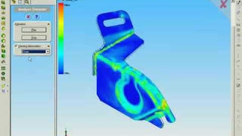 Sheetmetal Analysis Simulation