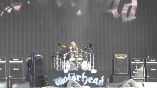 MOTORHEAD = DRUM SOLO LIVE BST HYDE PARK JULY 2014