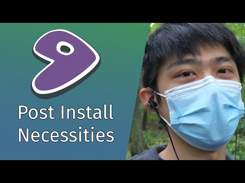 5 Things to Install Post Gentoo Install