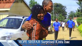 KINTU ISAC WAS SURPRISED WITH A VISIT AT SCHOOL #hopeshifah #love #surprise #trending #hopeshifah