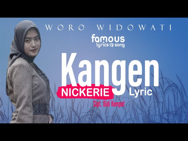 KANGEN NICKERIE-versi keroncong - cover woro widowati | lirik video class=