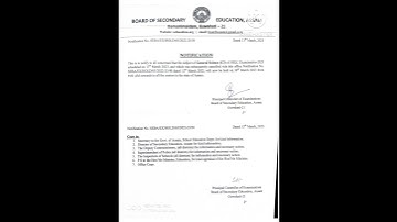 HSLC 2023 GENERAL SCIENCE EXAM TO BE HELD ON 30 MARCH