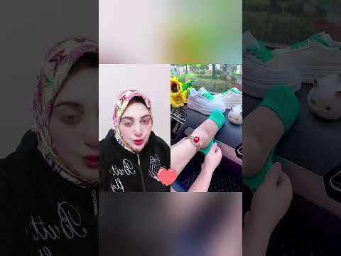 احلي طريقه للبس الشراب علي الكوتشي احلي طريقه للبس الشراب  متابعه  