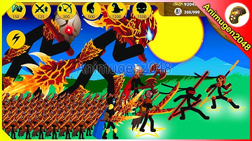 DUEL XIPHOS, WRATHNAR, SHADOWRATH VS EPIC FINAL BOSS VOLTAIC | Stick War Legacy Mod | Animugen2048