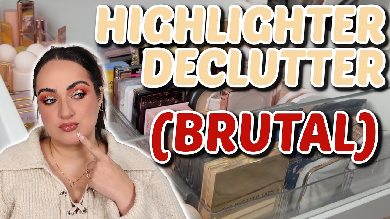 Я сократила свою коллекцию хайлайтеров вдвое! (Жестокая расхламление)