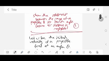 HSC Physics Question on Projectile Motion