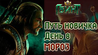 Путь новичка в Гвинт / Gwent. День 8 - Мороз. Тупняк продолжается