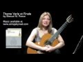 Theme Varie et Finale by Manuel M. Ponce - In Depth Exploration - Irene Gomez | Strings By Mail