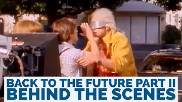 Back to the Future Part II Behind the Scenes with Michael J Fox