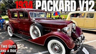 Close-Up Look at the Stunning AACA Zenith Award-Winning 1934 Packard 1107 V12 Twelve Club Sedan by Two Guys and a Ride 1,442 views 3 months ago 21 minutes