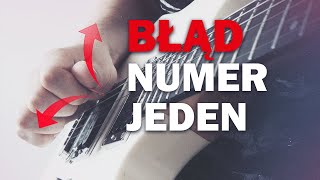 Stringhopping - najczęstszy błąd w technice kostkowania ⚠️ - Meandry Techniki Gitarowej #5