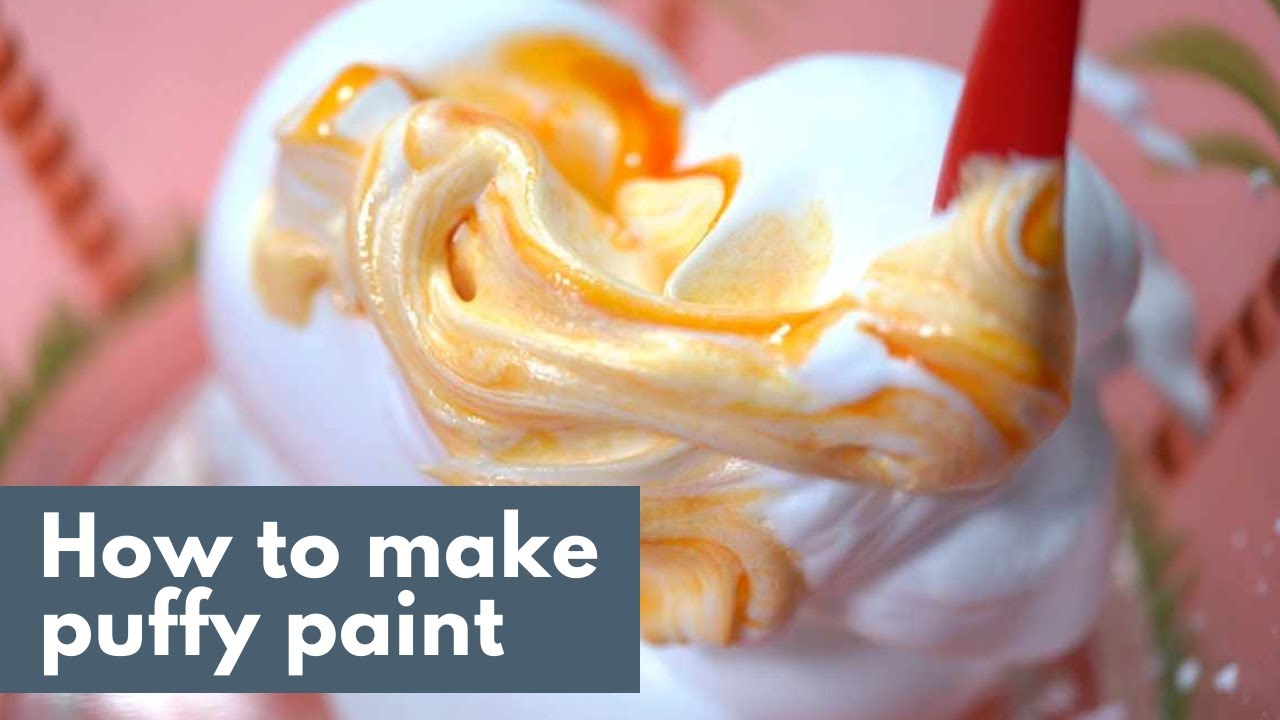 How to Make Puffy Paint 