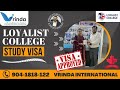 LOYALIST COLLEGE STUDY VISA II SEPTEMBER INTAKE 2022 II VISA APPROVED II CANADA STUDY-VISA