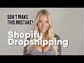Why You Should NEVER Build a Shopify Dropshipping Alone 🚫