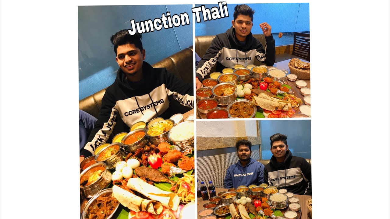 Junction Thali at Pinch Of Spice restaurant YouTube