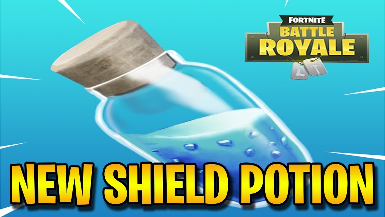 small shield potion update - how to drink shield potion in fortnite pc