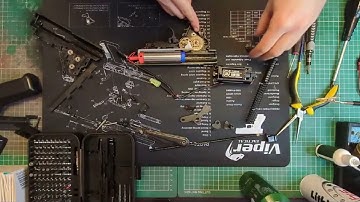 Airsoft E&L v3 gearbox Disassembly and reassemble