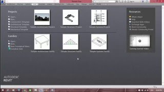 Revit 2014 project template missing