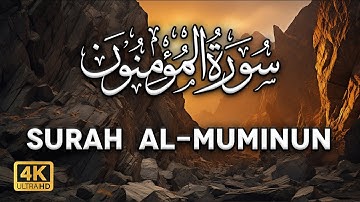 Relaxing Surah Al Mu'minun - سورة المؤمنون | Heart touching voice | Quran TV