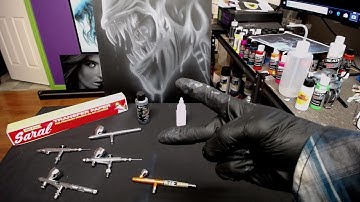 Airbrushing Tutorial #4 HELPING OUT BEGINNERS