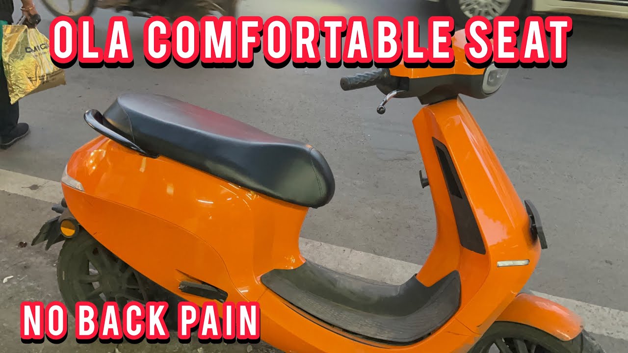 Ola S1 Pro comfort seat modification @pawarseatcovers