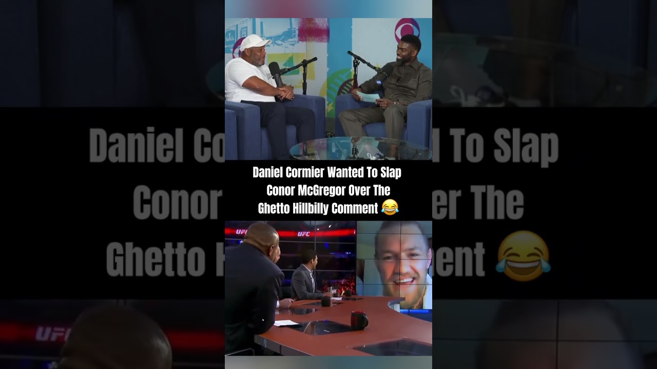 Daniel Cormier Wanted To Slap Conor McGregor Over The Ghetto Hillbilly Comment 😂 