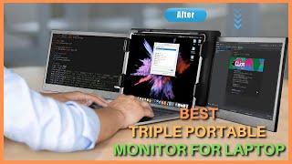 ★Top 5 Best Triple Portable Monitor For Laptop | Best Triple Monitor Laptop Screen Extender★