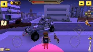 BLOCKAPOLYPSE™ - Zombie Shooter (by mobadu) - Android Gameplay FHD screenshot 3