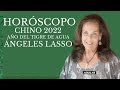 Ángeles Lasso: Horóscopo chino 2022 año del Tigre de Agua que cambiaría el Mundo